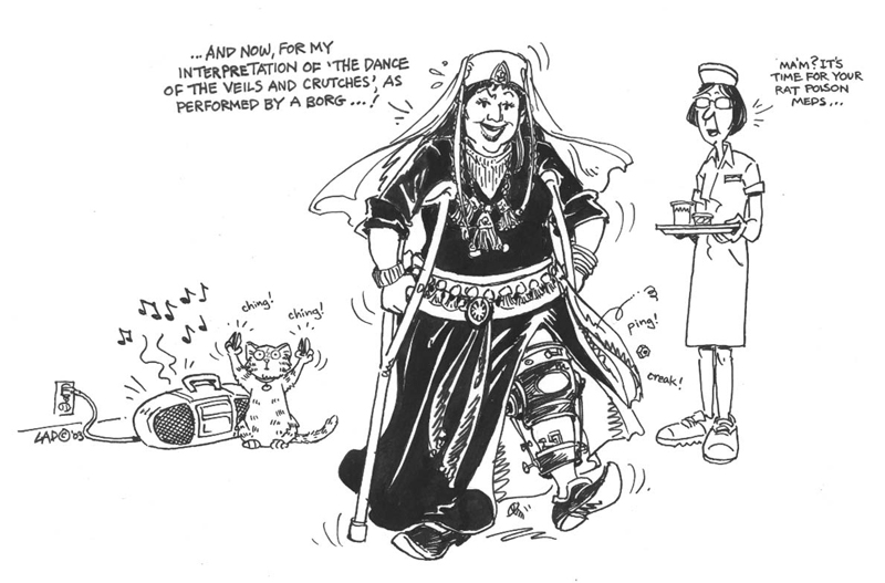 Cartoon by Lela Dowling